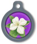 Blucky Jasmine Purple Dog Tag medium