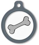 Blucky Bone White Dog Tag large - falatozoo