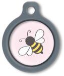 Blucky Bee Rose Dog Tag medium