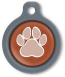 Blucky Wild Paw Brown Dog Tag medium - falatozoo