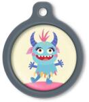 Blucky Beastie Pastel Yellow Dog Tag large - falatozoo