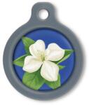 Blucky Jasmine Dark Blue Dog Tag medium - falatozoo