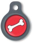 Blucky Bone Red Dog Tag small - falatozoo