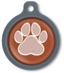 Blucky Wild Paw Brown Dog Tag large - falatozoo
