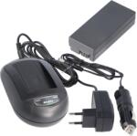 AccuCell Helyettesítő akku Sony NP-FC10 NP-FC11 töltő fényképezőgép videokamera 100-240V Li-Ion