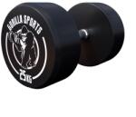 Gorilla Sports Egykezes súlyzó 2 x 25 kg fekete/fehér (100284-00008-0119) - gorillasports