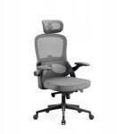 Diablo Chairs V-Light irodai szék, szövet, szürke, 110kg-ig (1607)