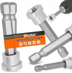 POLAX PH2 Bit Fej, 50mm, 2db, 1/4", CrV acél, korróziógátló (51-089(X2))