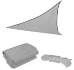  Rana napvitorla háromszög alakú 3x3x3 m szürke (MXR-01-Grey) - multinet