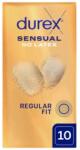 Durex Sensual Fără latex Subțiri, Prezervative fără latex - 10 bucăți