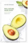 Nature Republic Mască tip foaie Nature Republic cu extract de avocado - 23 ml Masca de fata