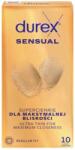 Durex Prezervative Sensual Super Thin - 10 bucăți