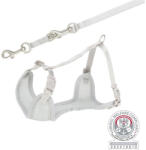 TRIXIE hám+póráz Puppy Soft 26-34cm/10mm S-M bézs 15560 (TX15560)