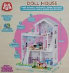 Elefun fa babaház emeletes kiegészítőkkel 80cm-es bútor figura (5609288373216)