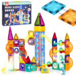 Homelux Mágneses világító golyópályaépítő játék szett 134 db (hlHC725862)