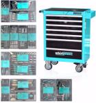 WHIRLPOWER Количка с инструменти WhirlPower, 205 части - професионално оборудвана (WP TR A04 7205)
