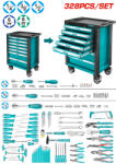 TOTAL Количка с инструменти total industrial, 7 чекмеджета, 328 части (tl ind thptcs73281)