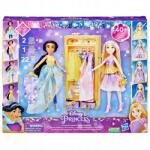 Hasbro Disney Princess készlet: 2 baba, gardrób és több mint 40 öltözet (disney)