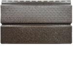 Top Profil Sistem Lambriu metalic perforat Saturn Maro Inchis Ral 8019 Finisaj Structurat 150 cm x 10 buc (22802)