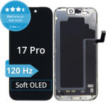 Apple Ecran Soft OLED 120Hz pentru iPhone 17 Pro, Sticlă tactilă cu ramă, FixPremium