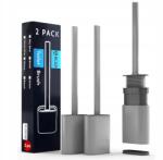  Slah Grey Wc kefe szett, 2 db-os szilikon kefe szett (5904133213533)