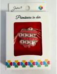 Flippy Martisor Brosa Mica in Cutie, Jolie, Design cu Mesaj, Dimensiune 2.5-3 cm, Material Metal, Model Traditional Trifoi (teo-164923)