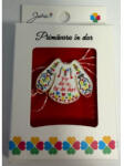 Flippy Martisor Brosa Mica in Cutie, Jolie, Design cu Mesaj, Dimensiune 2.5-3 cm, Material Metal, Model Ie Traditionala (teo-164930)