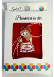 Flippy Martisor Brosa Mica in Cutie, Jolie, Design cu Mesaj, Dimensiune 2.5-3 cm, Material Metal, Model Traditional Fata (teo-164915)