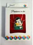 Flippy Martisor Brosa Mica in Cutie, Jolie, Design cu Mesaj, Dimensiune 2.5-3 cm, Material Metal, Model Mama si Fiul (teo-164918)