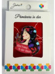Flippy Martisor Brosa Mica in Cutie, Jolie, Design cu Mesaj, Material Metal, Dimensiune 2.5-3 cm, Model Fata (teo-164925)