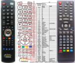GENERAL ECG 22DHD144PVR, 22DHD162PVR, 22LED301, 22LHD143, 22LHD163PVR, 24DFHD142PVR, 24LED302PVR - съвместимо дистанционно управление на марката General (22DHD144PVR, 22DHD162PVR, 22LED301, 22LHD143, 22LHD163 Дистанционно