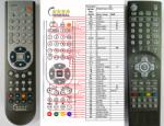 GENERAL PRESTIGIO P200, P260, P320, P370, P420DVD - съвместимо дистанционно управление на марката General (P200, P260, P320, P370, P420DVD) Дистанционно