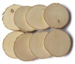 Akademiadrewna Fa szeletek 8 db Nyírfa korongok csiszolt 10-12 cm (Plastry brzozowe)