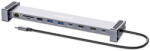Manhattan Docking Station MANHATTAN 10-in-1 4K USB-C PD 2xHDMI (190398)