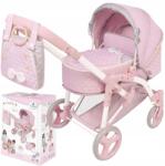 De Cuevas Toys Sophie 75 cm összecsukható babakocsi 3 az 1-ben hordtáskával (6-81675)