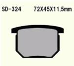 Wesrah VD-324 (FA65) fékbetét Wesrah Futómű és fék alkatrészek Fékbetét (tárcsafék)