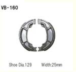 Wesrah Brake Shoe Vesrah VB-160 fékpofa Wesrah Futómű és fék alkatrészek Fékpofa (dobfék)