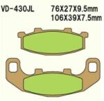 Wesrah Vesrah VD-430JL fékbetét Wesrah Futómű és fék alkatrészek Fékbetét (tárcsafék)
