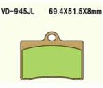 Wesrah VD-945JL fékbetét Wesrah Futómű és fék alkatrészek Fékbetét (tárcsafék)