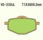 Wesrah VD-239JL fékbetét Wesrah Futómű és fék alkatrészek Fékbetét (tárcsafék)