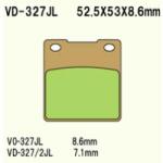 Wesrah VD-327/2JL fékbetét Wesrah Futómű és fék alkatrészek Fékbetét (tárcsafék)