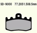 Wesrah VD-9000 (FA335) fékbetét Wesrah Futómű és fék alkatrészek Fékbetét (tárcsafék)