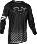 FLY RACING Rayce kerékpáros ifjúsági mez - Fekete FLY RACING Bicikli alkatrészek Kerékpáros ruházat Kerékpáros mezek