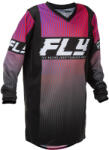 FLY RACING F-16 Youth mez - fekete / piros / lila FLY RACING Bicikli alkatrészek Kerékpáros ruházat Kerékpáros mezek