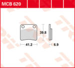 TRW LUCAS fékbetét MCB620 TRW LUCAS Futómű és fék alkatrészek Fékbetét (tárcsafék)