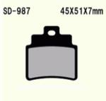 Wesrah Vesrah VD-987 fékbetét Wesrah Futómű és fék alkatrészek Fékbetét (tárcsafék)