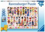 Ravensburger Flori și prieteni 200 piese RVSPC13359 Puzzle