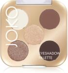 JOKO Eyeshadow Palette 5 színt tartalmazó szemhéjfesték paletta árnyalat Smoky Nude 7 g