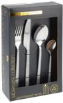 Excellent Houseware Evőeszközkészlet, 16 darabos, rozsdamentes acél, ezüst (GDKPCC4101020)