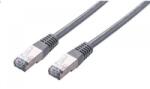 C-TECH UTP CAT5E Összekötő Szürke 3m CB-PP5F-3 (CB-PP5F-3)